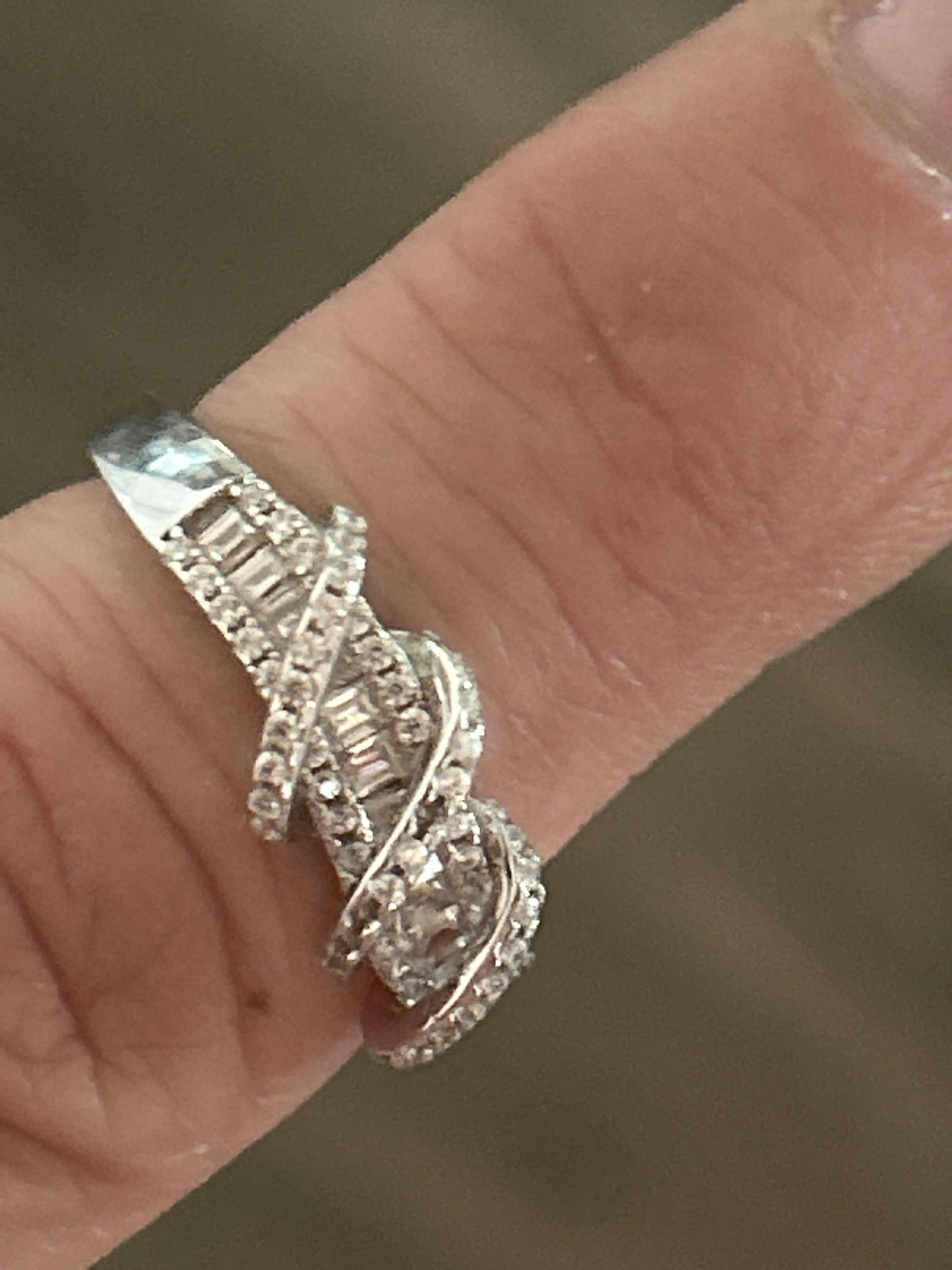 Cz Twist Ring In Sterling Silver By Silver Rain Silver - Foto 12