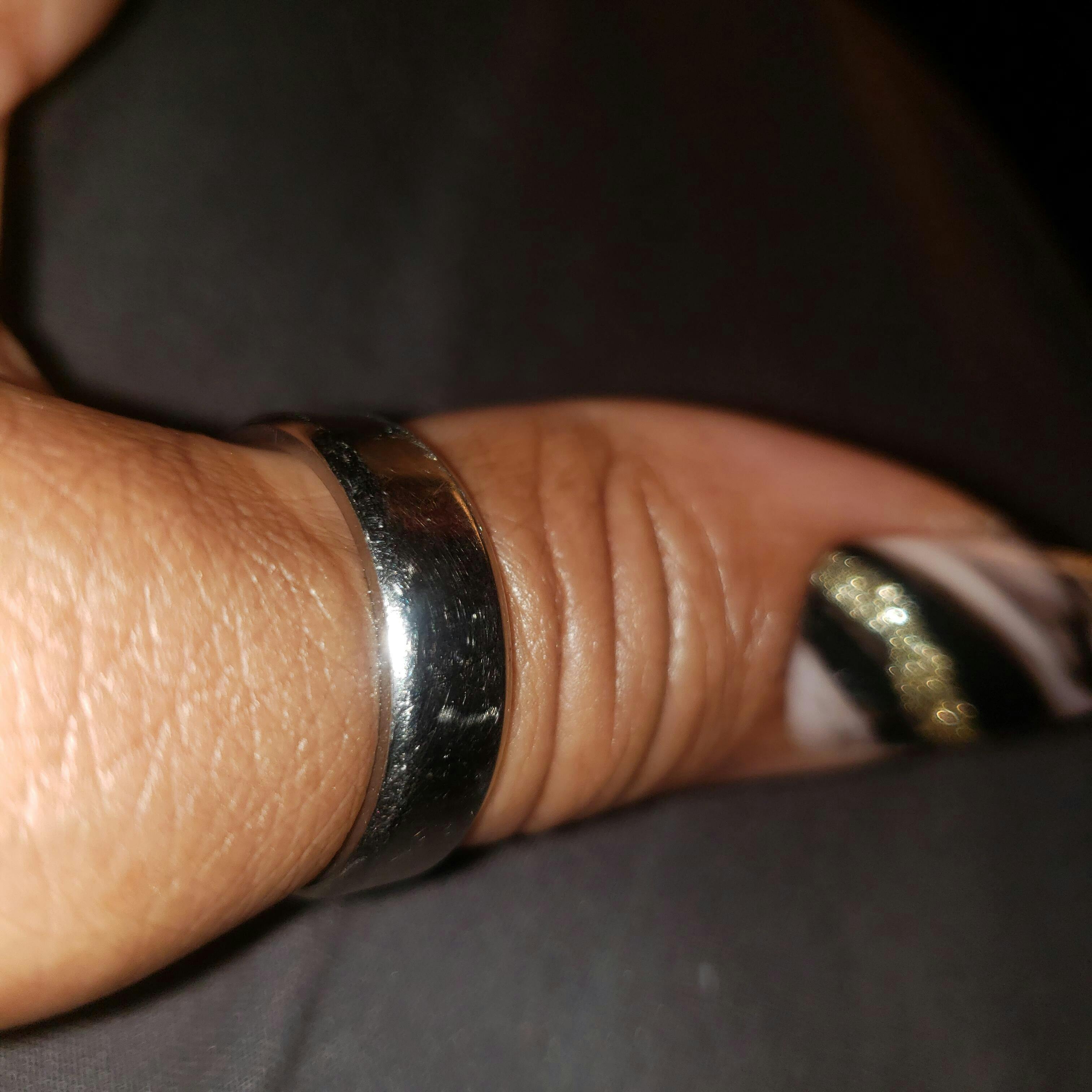 Stainless Steel 7mm High Polish Band Ring