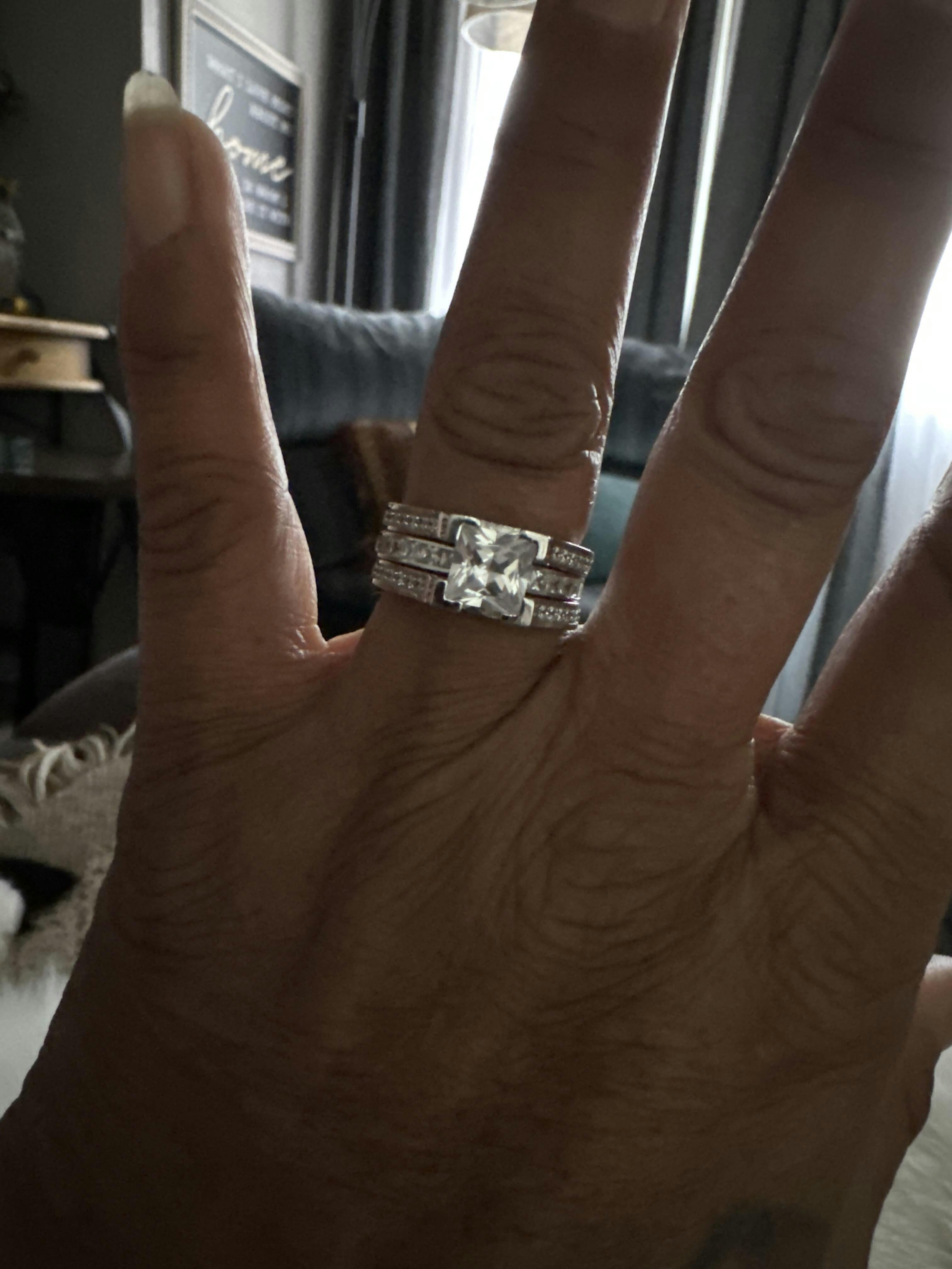 指輪・リング TATIANA Silver 925 Bold Princess Cut Ring CR0491 20210126_082738.jpg?v=1739136078