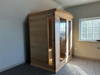 Maxxus 3 Person Near Zero EMF Infrared Sauna - Canadian Hemlock