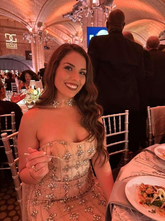 Luxury Beaded Nude Strapless Evening Dress with Scarf SS229