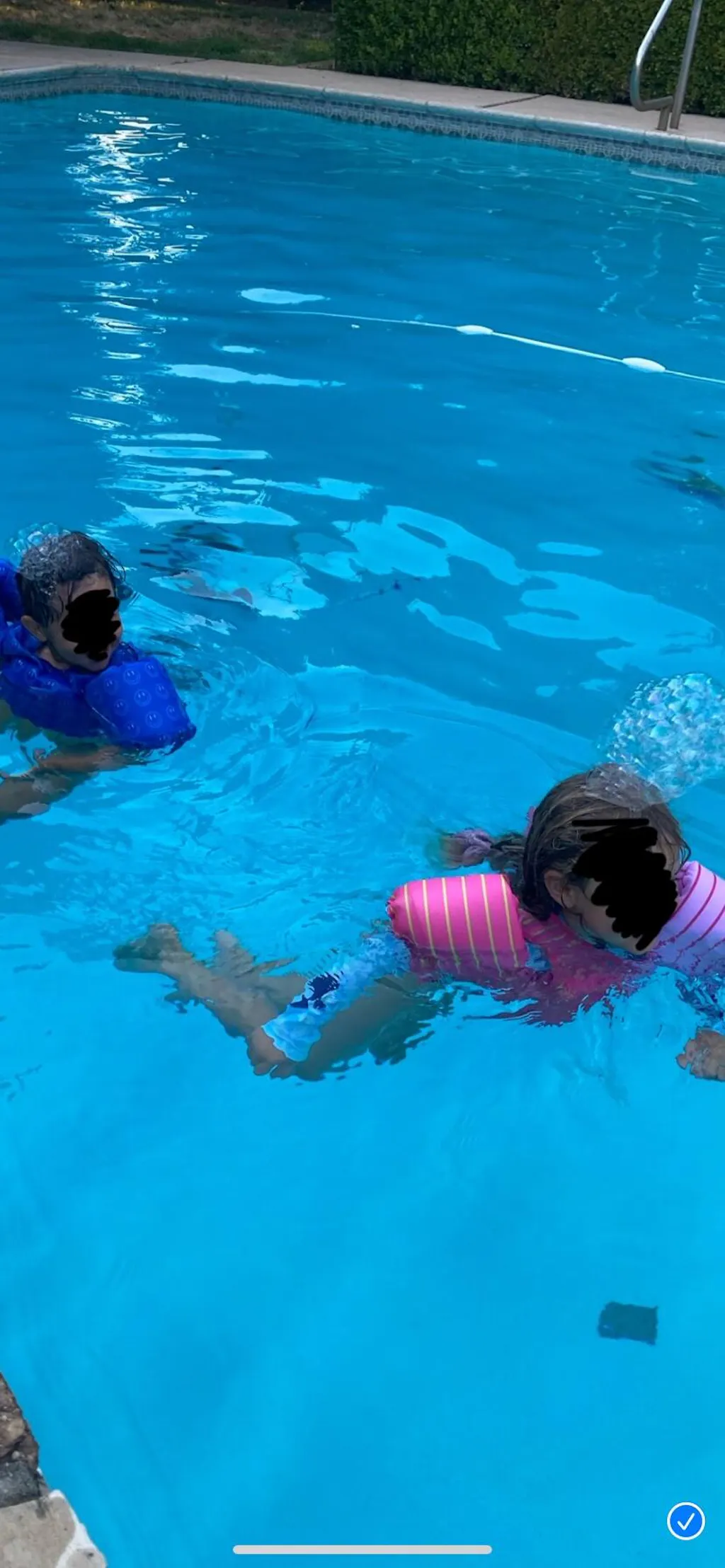Drip Floats Green Checkered Kids Float