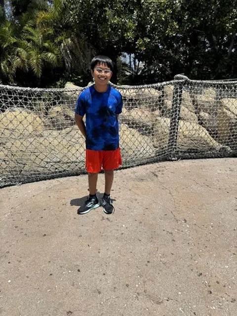 Marble Blue Boy’s T-Shirt