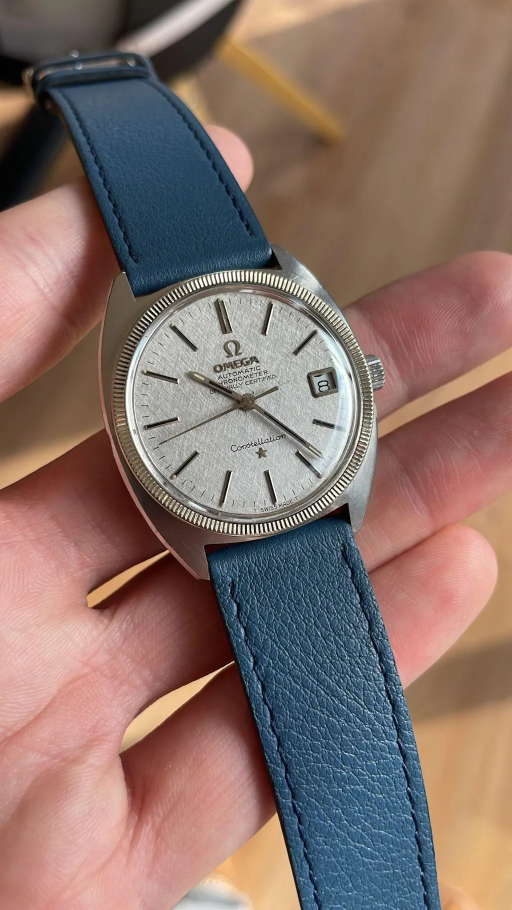 OMEGA Constellation ST168.027 Linen Dial