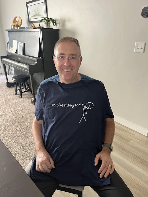 No Bike Riding Today T-Shirt
