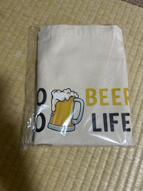 「 NO BEER NO LIFE 」誕生日プレゼントにも最適！居酒屋・飲み会で話題の面白トートバッグ｜日本酒・ビール・焼酎・ウイスキー好きにおすすめ