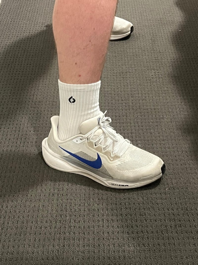 All-Day Performance Cushioned Mid-Crew Sock - White