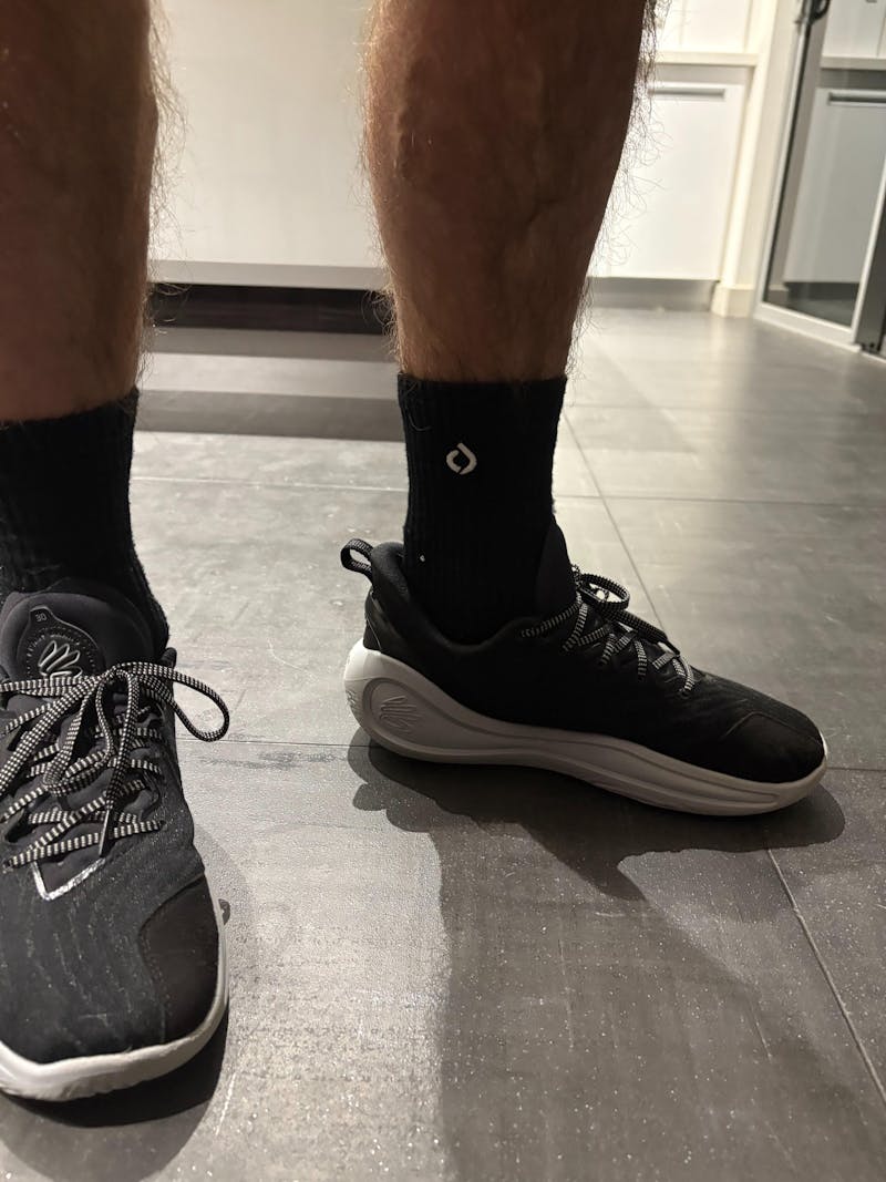 All-Day Performance Cushioned Mid-Crew Sock - White