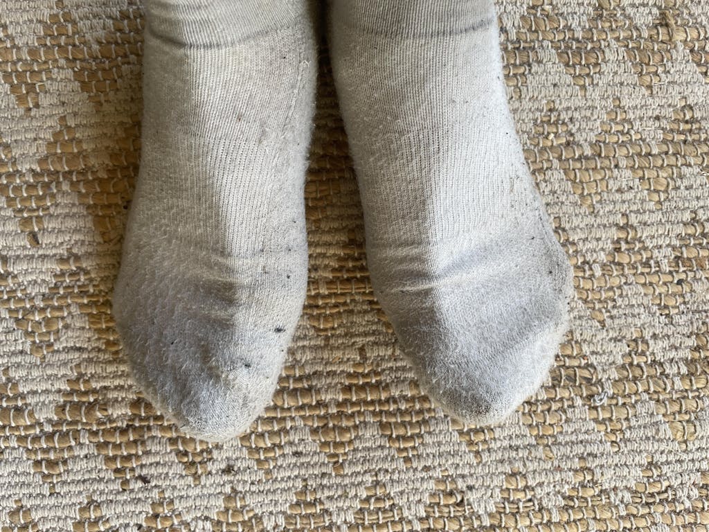 All-Round Daily Performance Crew Sock - Stone Grey