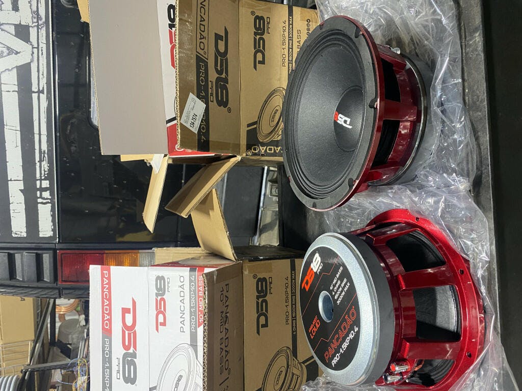 DS18 PANCADAO MidBass/Woofer Loudspeaker 10" 1500 Watts RMS 4Ohm