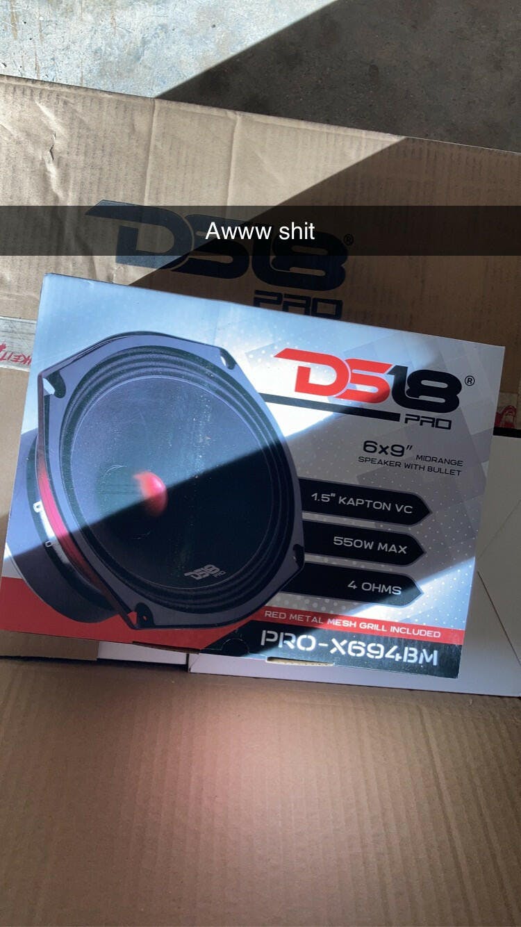 DS18 PRO-X698BM 6x9" Midrange Loudspeaker 8 Ohm 550 - Foto 4