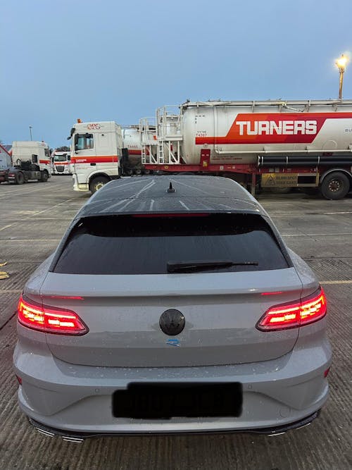 Black VW Emblem Cover Front/Rear for Arteon with ACC