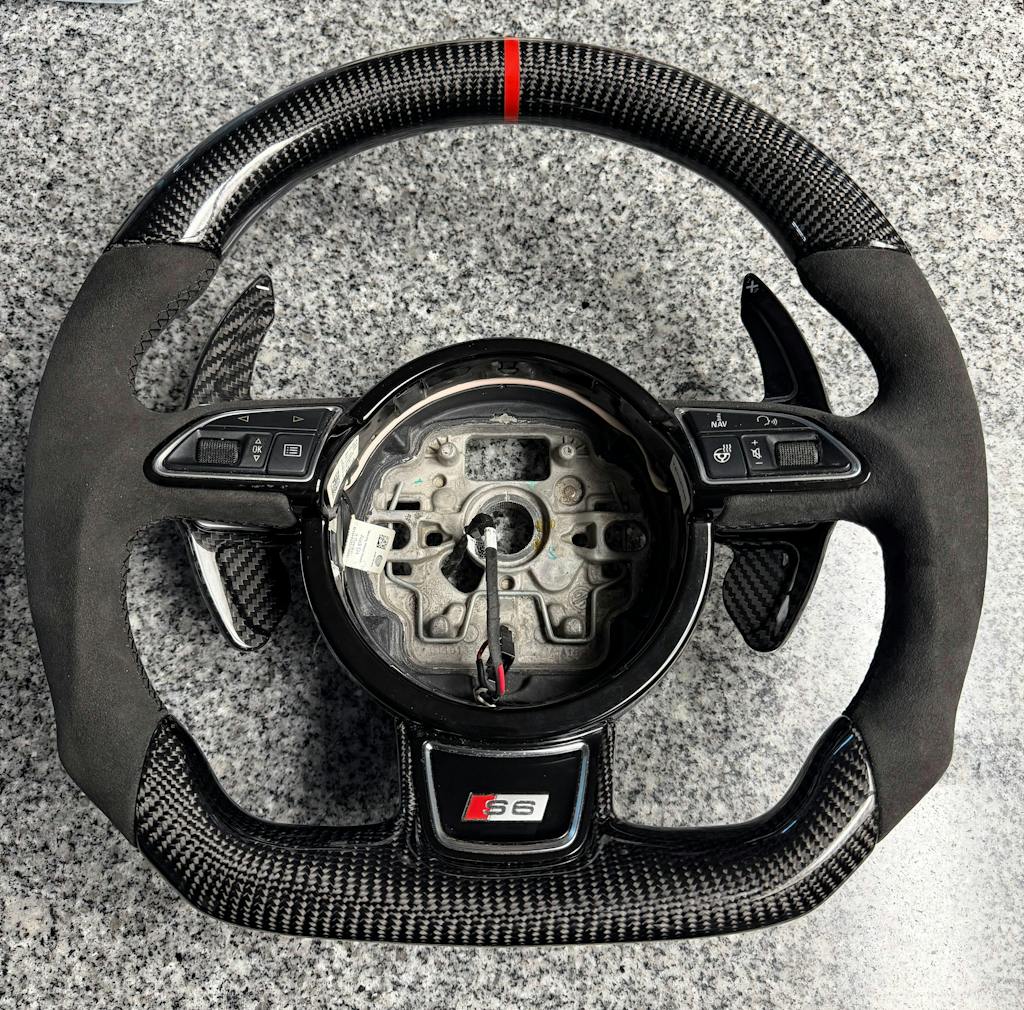 Audi Carbon Fiber Paddle Shifters (V2)