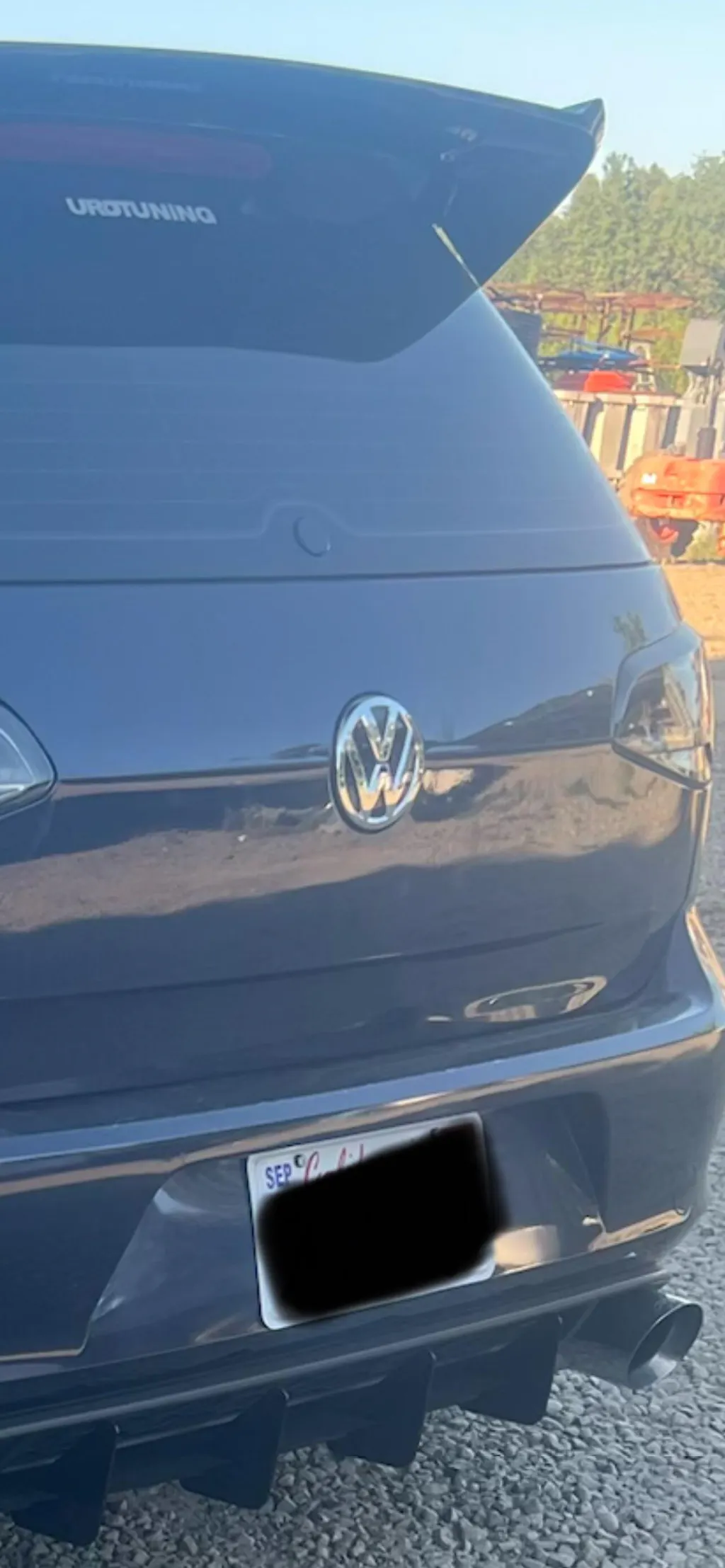 VW Emblem Front/Rear for Golf MK7