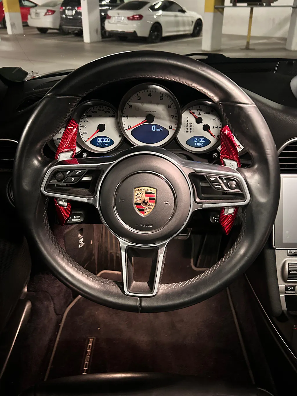 Carbon Fiber Paddle Shifters for Porsche (P2)