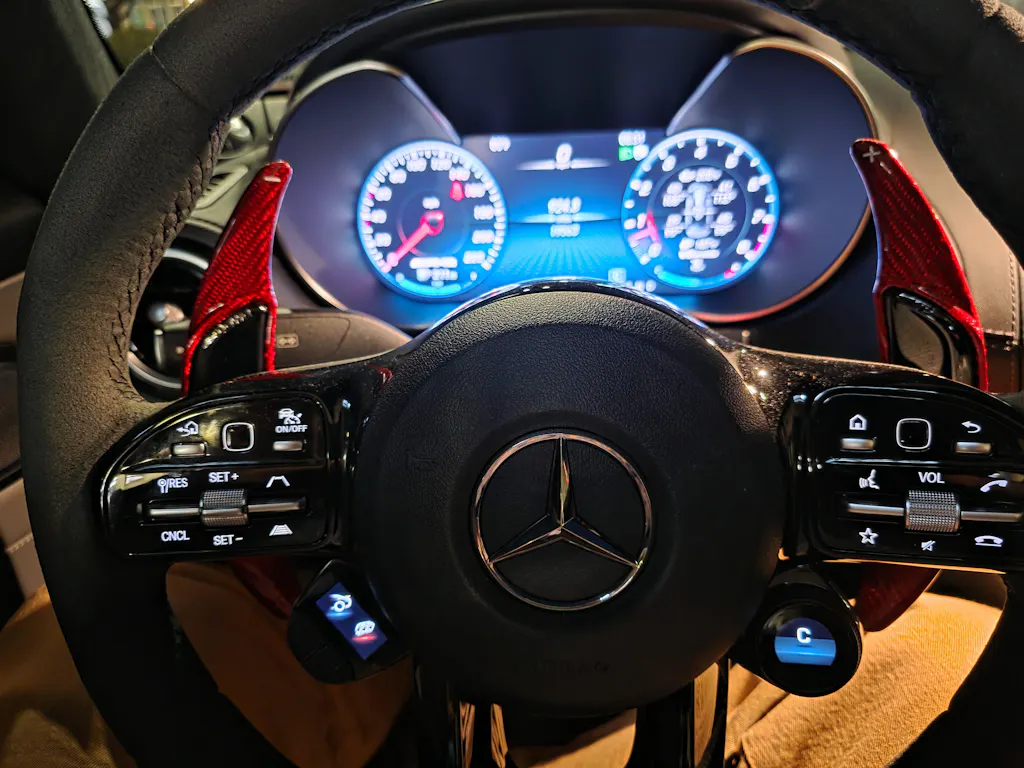 Mercedes AMG Carbon Fiber Paddle Shifters (MB4)