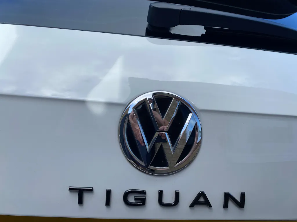 Black "TIGUAN" Rear Badge for Tiguan MK2