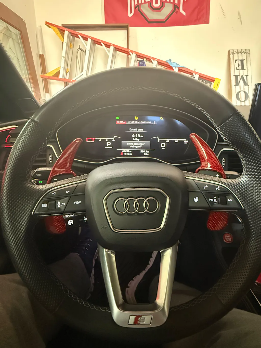 Audi Carbon Fiber Paddle Shifters (V4)