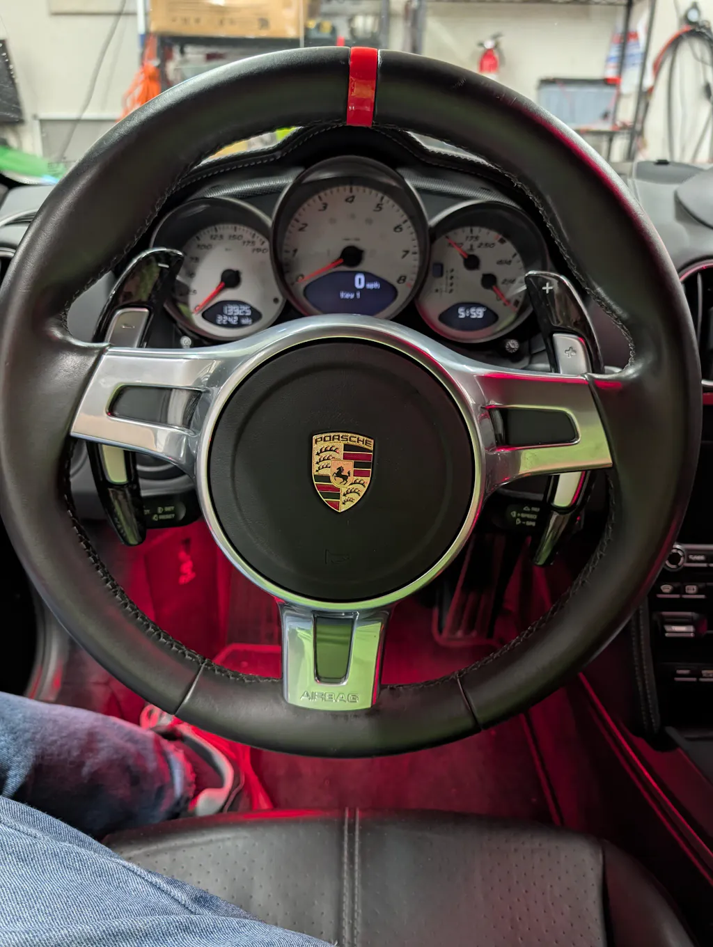Carbon Fiber Paddle Shifters for Porsche (P1)