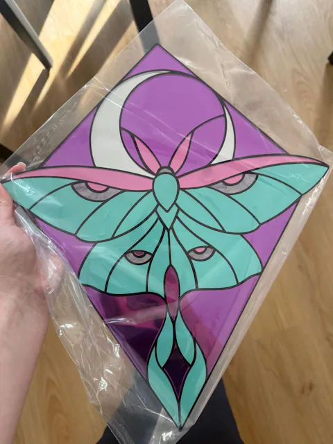 Luna Moth - Mirror Acrylic Wall Art