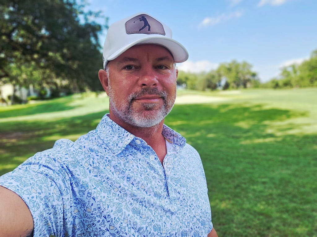 Men's Print Performance Polo