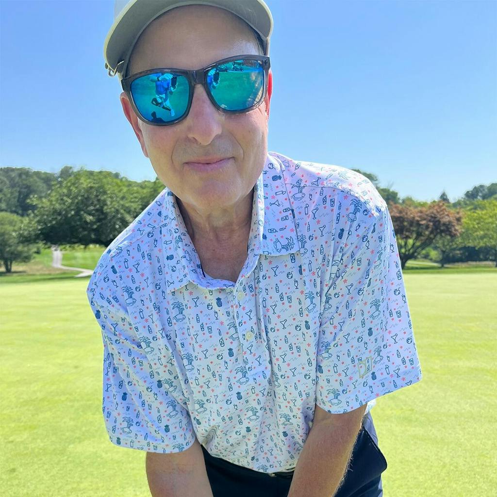 Men's Print Performance Polo