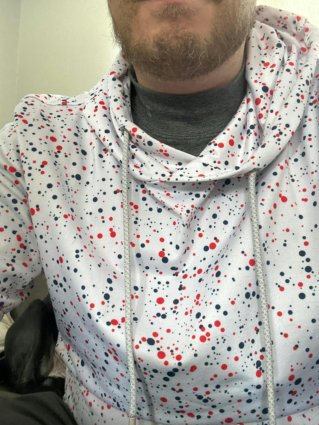 Print Performance Fleece Hoodie