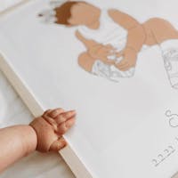 Personalised Baby Illustration