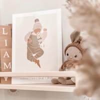 Personalised Baby Illustration