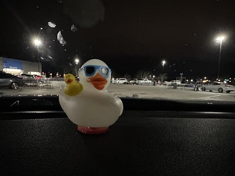 Glow Bro Rubber Duck