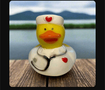 Nurse Medi Maven Rubber Duck