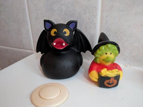 Halloween Witch Minerva Rubber Duck
