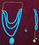 Tala Turquoise Necklace Set