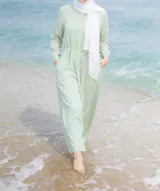 Effortless Chic Dress - Crinkle Linen