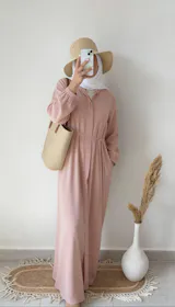 Effortless Chic Dress - Crinkle Linen