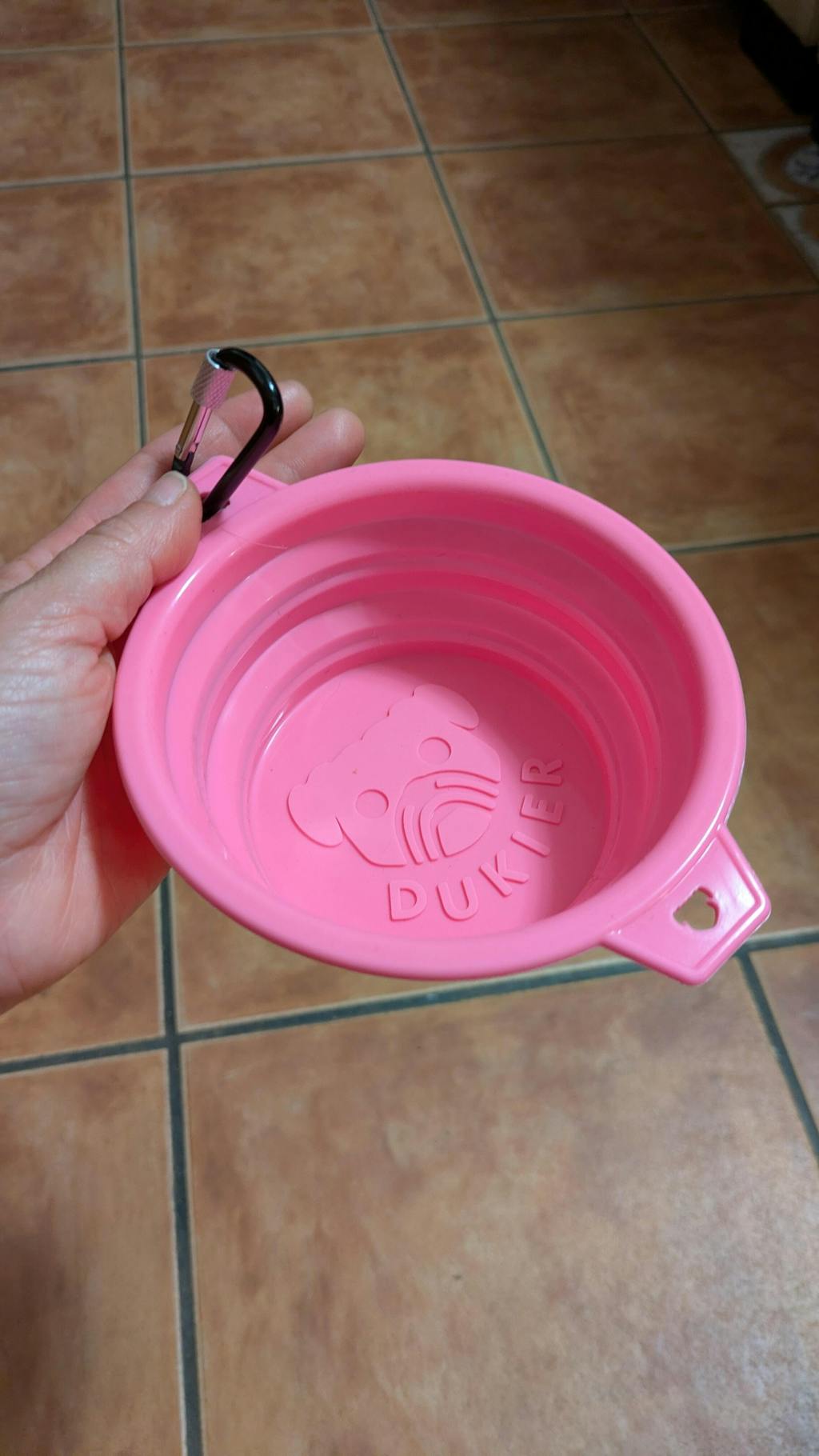 BEBEDERO PLEGABLE PINK