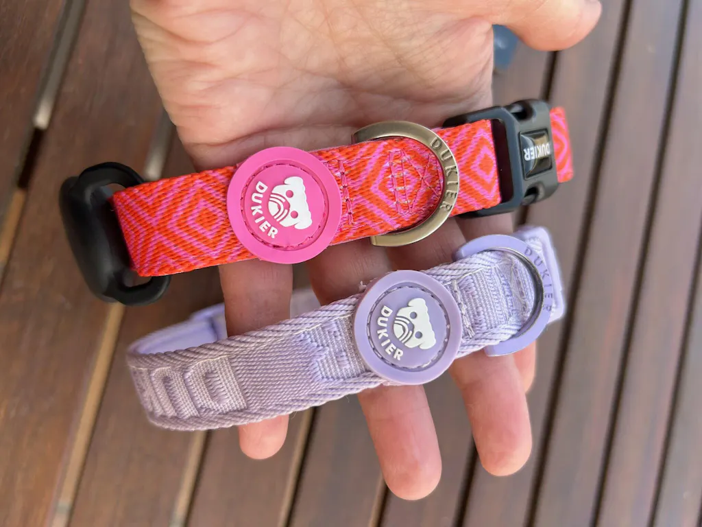 COLLAR PARA PERRO KALEIDO PINK GRID