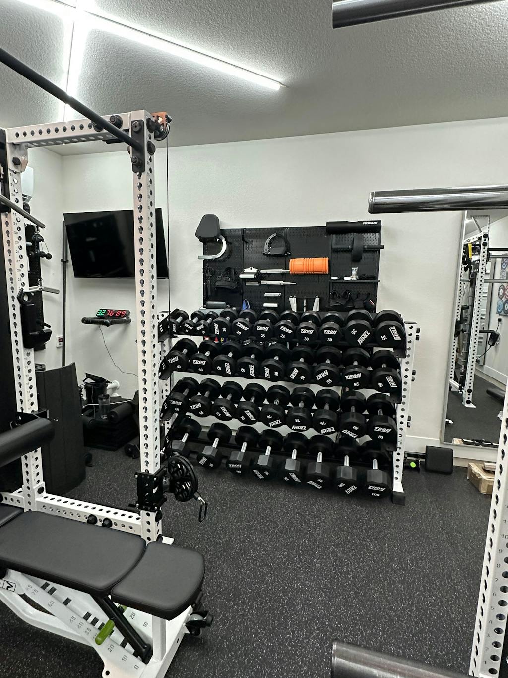 Troy TSD-U 12-Sided Urethane Encased Dumbbell Sets (Sold in 5lb Increments)