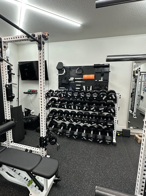 Troy TSD-U 12-Sided Urethane Encased Dumbbell Sets (Sold in 5lb Increments)