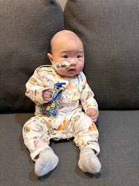 Hard Working Dinos, Organic Baby Romper