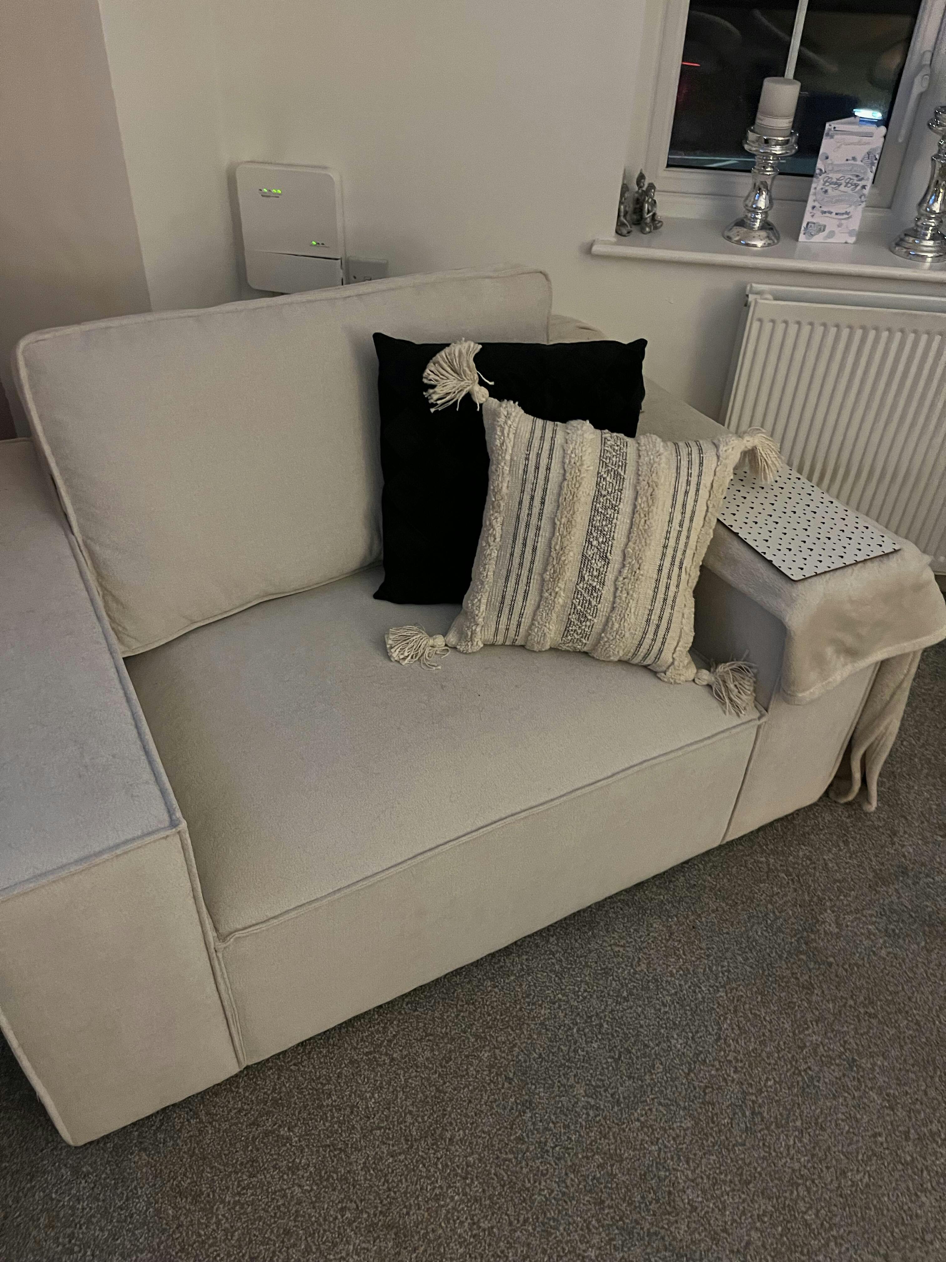 Brooklyn 3 Seater Sofa Ivory DUSK