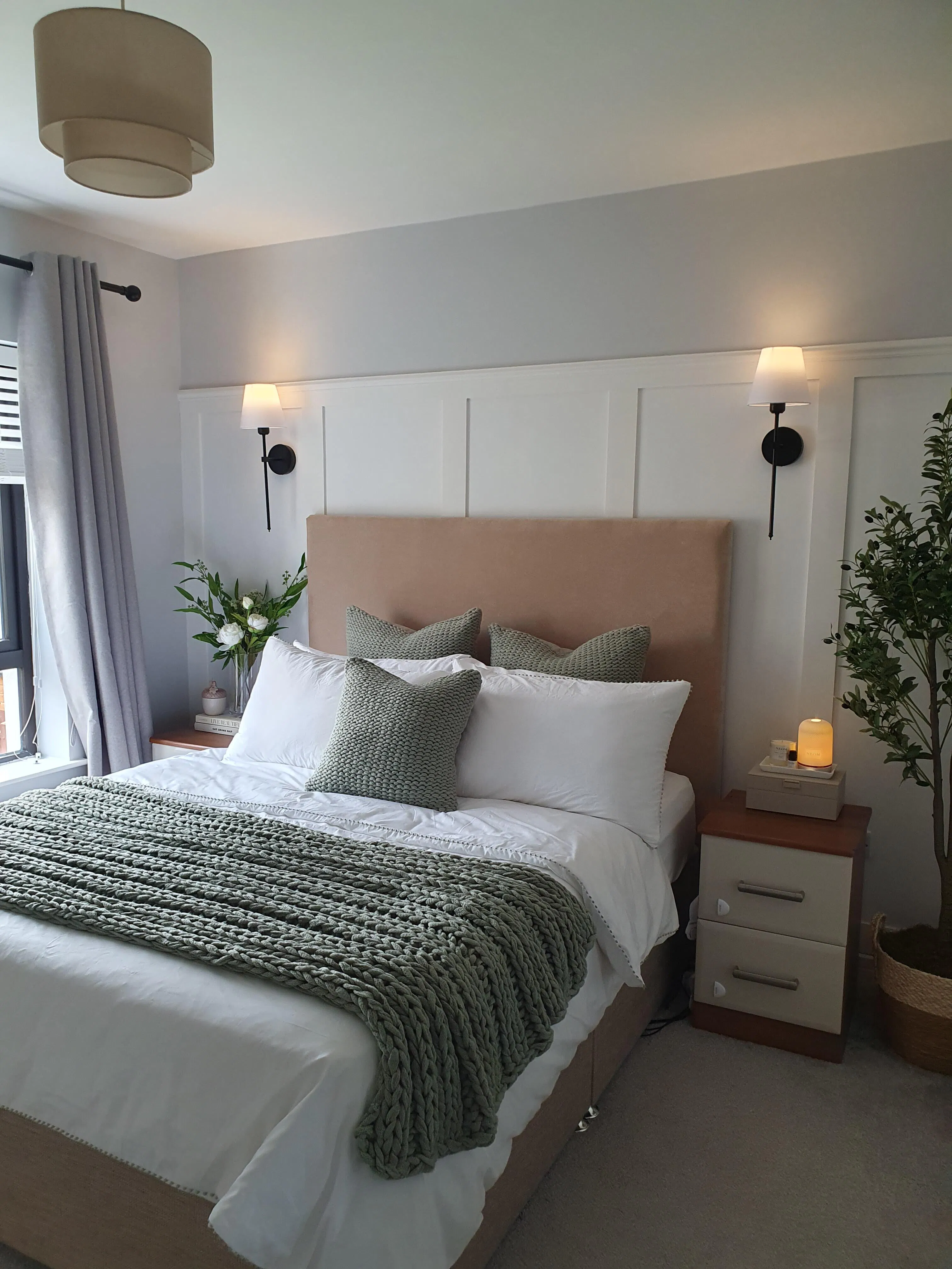 Montreal Throw Natural Dusk