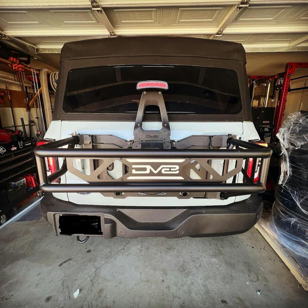 6th Gen Bronco Spare Tire Guard | Tailgate Reinforcement | Accessory ...