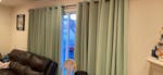 DWCN Grommet Blackout Curtains with Tiebacks, Set of 2 Panels