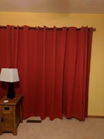 DWCN Blackout Curtains, Solid Grommet, Set of 2 Panels