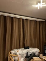 DWCN 1 Panel Wide Width Blackout Curtain, Room Divider Curtains