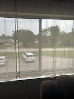 DWCN Rod Pocket Sheer Curtains, Set of 2 Panels