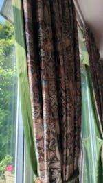 Blackout Curtains with Tiebacks, Set of 2 Panels