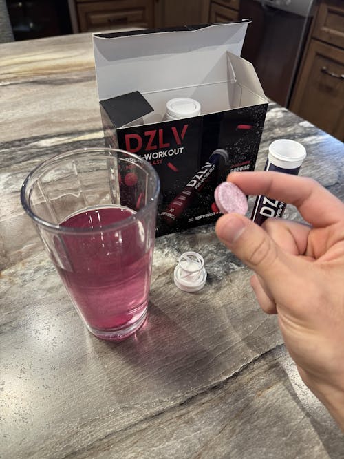 DZLV - The Original Dissolvable Preworkout Tablet (30 Servings)