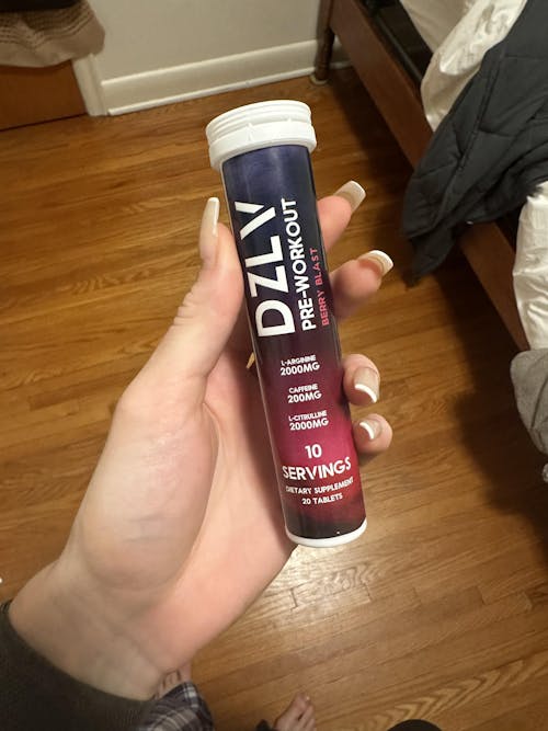 DZLV - The Original Dissolvable Preworkout Tablet (30 Servings)